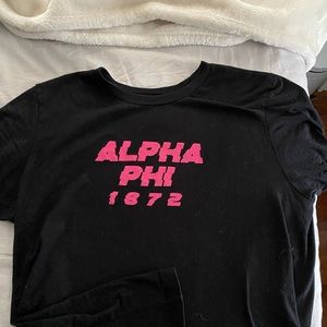 Alpha phi tshirt